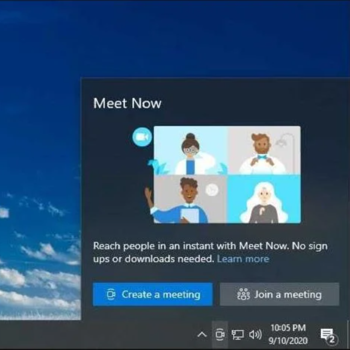 Tính năng Meet Now mới của Windows 10 có thể là “kẻ hủy diệt” Zoom